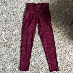 Champion/target brand red leggings size x-small